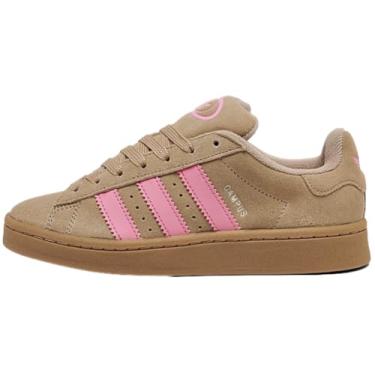 Imagem de Adidas Tênis unissex Campus 00s, Marrom, rosa claro, 36 BR
