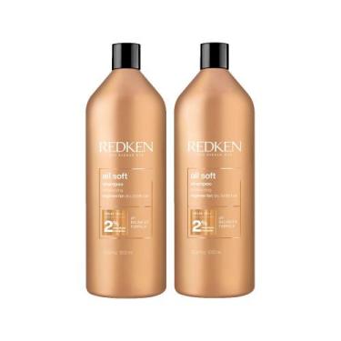 Imagem de Kit Redken All Soft - Shampoo 1000 ml - 2 Unidades