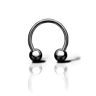 Imagem de Piercing Orelha Peito Septo Aço Cirúrgico Hipoalergico Cores - Oremte,