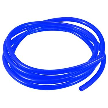 Imagem de X AUTOHAUX Tubo de 0,31" x 79" 8 mm x 2 m Carburador Linha de Ventilação de Combustível Linha Universal de Gasolina Tubo de Mangueira para ATV Dirt Bike Go Kart Moped Pocket Bike Scooter Azul