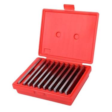 Imagem de netuera Conjunto de 10 pares de barras paralelas de aço 1/8 x 6 pares de blocos paralelos finos de 1/5.1 cm a 1-5/20.3 cm, (A9F8-011248)