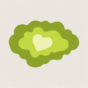 Imagem de HJZSZX Pequeno tapete de sala de estar em formato fresco, irregular, resistente ao desgaste, cobertor de cama para quarto, FYR, sem fiapos, 4,60 x 160 cm (2 x 5,25 pés)