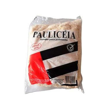 Imagem de Estopa Branca Limpeza e Polimento Pacote 400gr