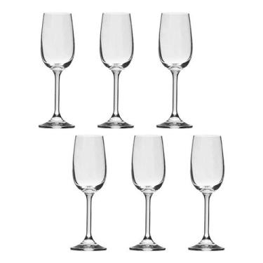 Imagem de Taça De Cristal Bohemia Para Vinho Do Porto 110 ml Forum 6 Peças - Boh
