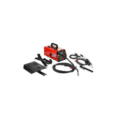Imagem de MÁQUINA DE SOLDA MULTI PROCESSO MIG s GÁS MMA TIG,140A FORTG 220V - FO