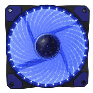 Imagem de Fan Gamemax Para Pc Gamer Gf12b 12cm Azul 32 Led