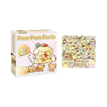 Imagem de Adesivos Sanrio De Desenho Animado Fofo Para Meninas, 60 Peças, Hello 