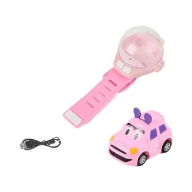 Imagem de Mini Carro De Corrida Com Controle Remoto Relógio Brinquedo 24 GHz Car