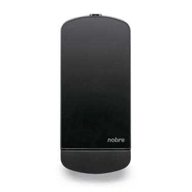 Imagem de Dispenser para Sabonete Líquido/Álcool Gel 800ml Reservatório Válvula Xpro Inox Preto - Nobre