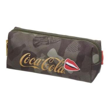 Imagem de Estojo Escolar Necessaire Coca-Cola Mimetism - Corban Oficial
