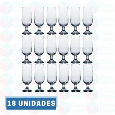 Imagem de Conj 18 Taça Hannover p/ Chopp Cerveja Vinho Drinks Bar - NADIR FIGUER