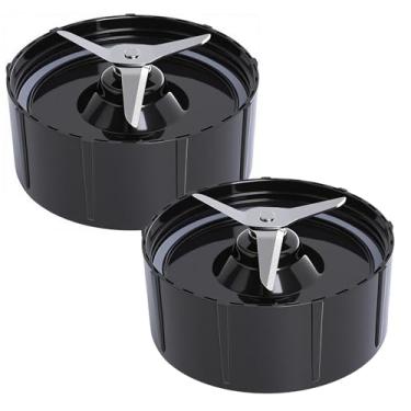 Imagem de Peça de substituição compatível com mini liquidificador Magic Bullet, lâmina transversal reserva para mini espremedor Magic Bullet, misturador e processador de alimentos