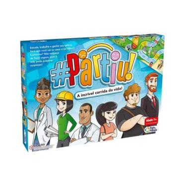 Imagem de Jogo A Vida Pais e Filhos 09841  Simule Rotina com Trabalho, Família e