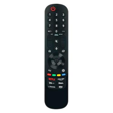 Imagem de MR23GA AKB76043108 Controle remoto de voz de substituição para LG QLED Smart TV 43QNED75SRA 50QNED75SRA 55UR8050PSB 65UR8050PSB 75QNED81SRA 86QNED81SRA 43UR8050PSB 50UR8050PSB 50UR8050PSB 0PSB
