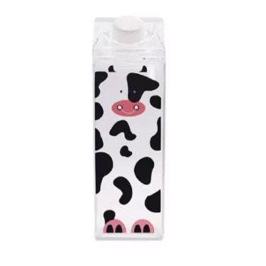 Imagem de Garrafa Acrílico Leite, Suco, Água. Ideal Geladeira. Sua