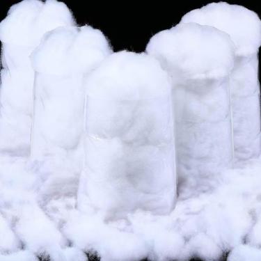 Imagem de Decoração de neve falsa Shappy 3500g de algodão branco artificial