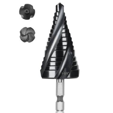 Imagem de Broca de degrau IRONANT Cobalt M35 TiAlN com revestimento 1-1/8"