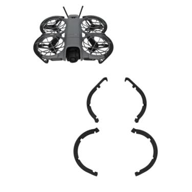 Imagem de YUULNMOP Protetor de hélice para DJI Neo 2 acessórios de drone, protetor anticolisão antiarranhões com proteção de lâmina, capa protetora de hélice para Neo 2 (preto)