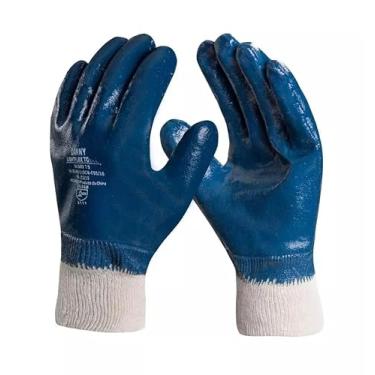 Imagem de Luva Nitrílica com Punho de Malha, Linha Lighflex, Danny