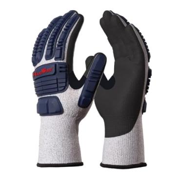 Imagem de Luva de Polietileno com Banho Nitrílico, Tamanho M, Linha Extreme Hard Work, Danny