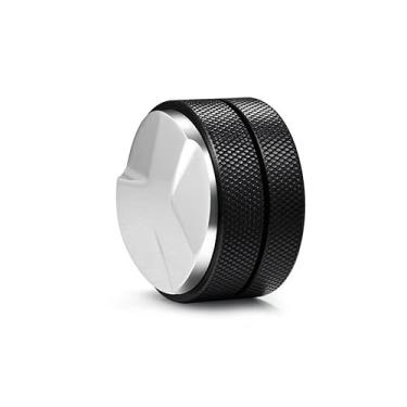 Imagem de Ferramenta Profissional de Distribuição Espresso Nívelamento Distribuidor Café 53mm Alumínio e Aço Inoxidável 304 Design 3 Cantos para Uniforme Grãos