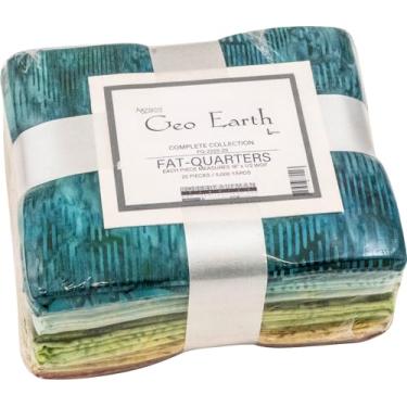 Imagem de Lunn Studios Artisan Batiks Geo Earth 20 Fat Quarters Robert Kaufman Tecidos FQ-2225-20