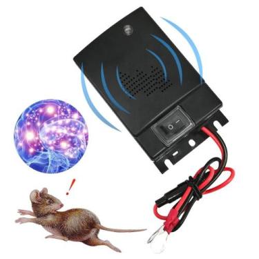 Imagem de Repelente De Pragas Ultrassônico Para Carros Com Sensor Inteligente E 