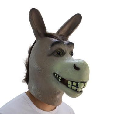 Imagem de Máscara de cosplay Burros, Halloween, Carnaval, Páscoa, látex - yiweis