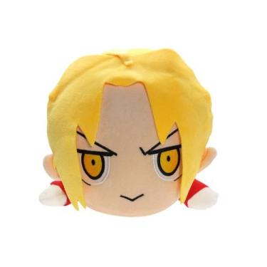 Imagem de Boneca de brinquedo de pelúcia Fullmetals Alchemists Fu 30 cm Anime - 