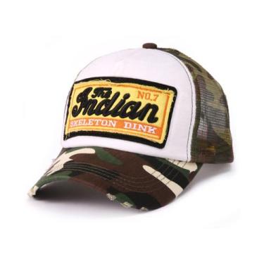 Imagem de Boné de beisebol Indians Anime Summer Trucker para homens e mulheres -