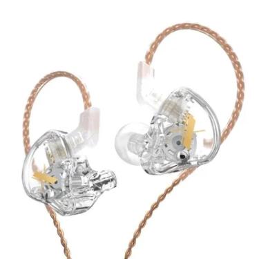 Imagem de Kz Edx  Sem Mic - Cristal Dourado Cor:cristal Dourado