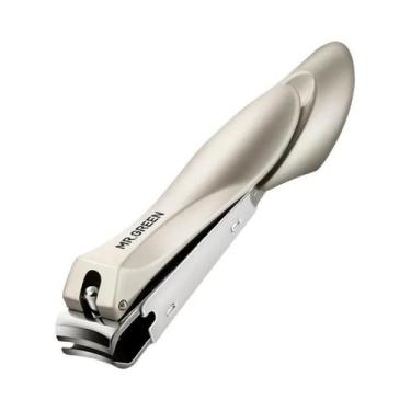 Imagem de Cortador De Unhas De Aço Inoxidável Anti-Respingo, Ferramenta De Manic