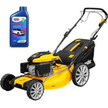 Imagem de Carrinho De Cortar Grama Uso Profissional Para Grandes Area + Oleo 20W