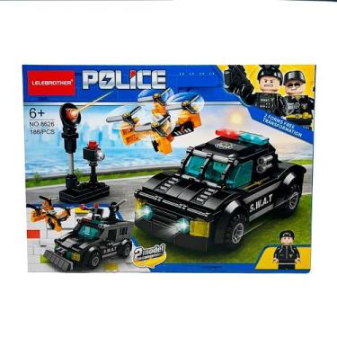 Imagem de Blocos de Montar Carro S.W.A.T 188 pçs 8626 - Dorémi - COML Belatorre