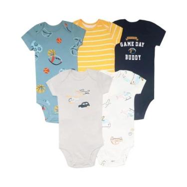 Imagem de Macacão de Algodão para Bebês Recém-Nascidos (0 a 24 Meses) - Roupas d