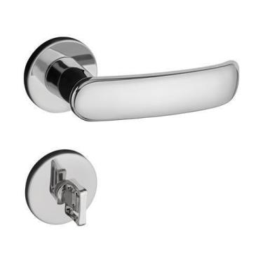 Imagem de Fechadura Madrid WC 506-80B cromada - Pado