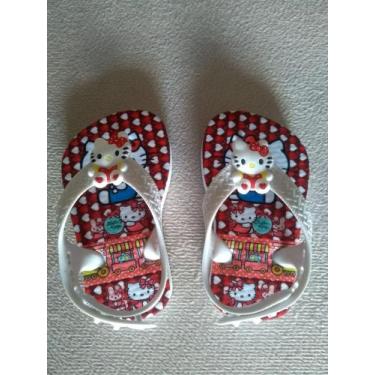 Imagem de chinelo personalizado de criança! - HELLO KITTY