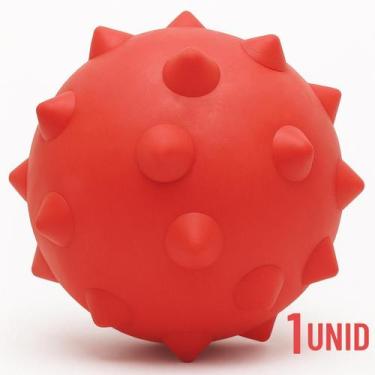 Imagem de Brinquedo Bola Macica Cravo 75mm Caes 1 Un - 2D