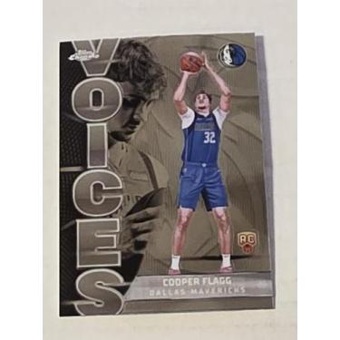 Imagem de Cromos de basquete Topps Chrome Voices Cooper Flagg - Marca Própria