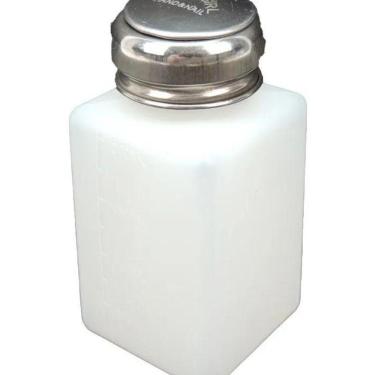Imagem de Porta Acetona Com Dosador Manicure E Pedicure 200Ml - Branco