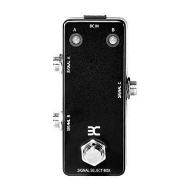 Imagem de EX Pedal de efeito de guitarra para seleção de linha de sinal A/B Mini pedal de efeito de guitarra True Bypass