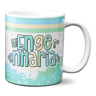 Imagem de Caneca Engenheiro Profissional Presente Engenharia (Branca)