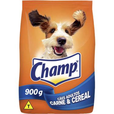 Imagem de Ração Champ Carne e Cereal Para Cães Adultos - 900 g