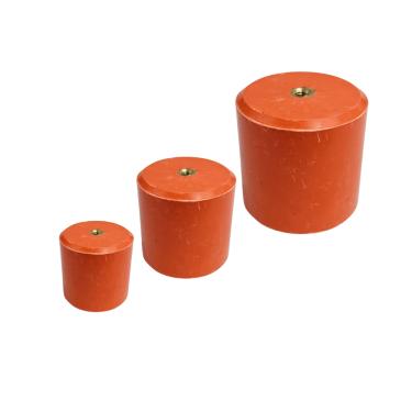 Imagem de Isolador Epóxi Rosca 3/8” - Engefuse 70 x 80mm