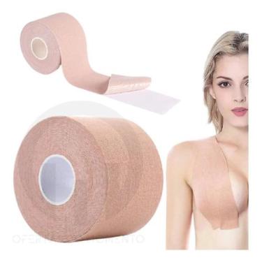 Imagem de Sutiã Adesivo Levanta Peito Seios Fita Boob Up Invisível Fit - Boob Ta