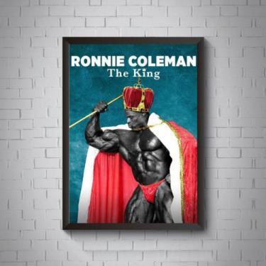 Imagem de Quadro Decorativo Ronnie Coleman Fisiculturista Academia - Fanarte