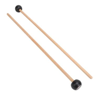 Imagem de 2 PCS Glockenspiel Mallet, Borracha e Madeira Maciça 16,5 Polegadas Longo Xilofone Stick Tongue Drum Mallet