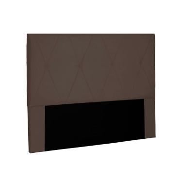 Imagem de Cabeceira Aquilla Para Cama Box King 195cm Suede Café - D'Rossi
