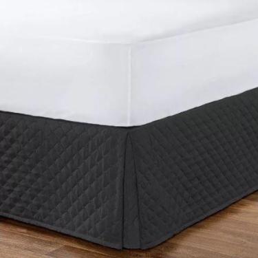 Imagem de Saia Box Matelassê Ultrassônico Forro Em Tecido No Mesmo Tom - Solteir