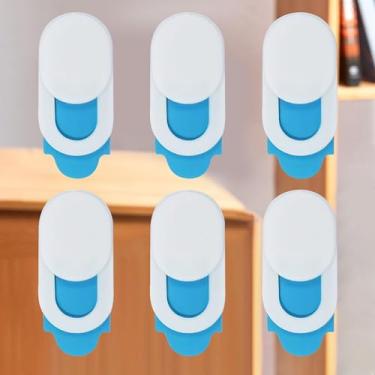 Imagem de Pacote com 6 capas para webcam – T1 oval branco capa para câmera de laptop para MacBook Air, MacBook Pro, iMac, iPad, capa de câmera de privacidade para acessórios Mac e acessórios de computador